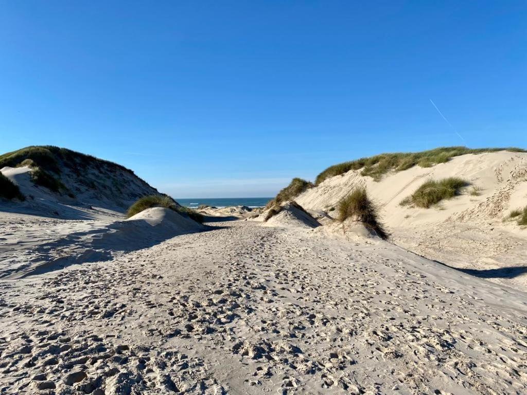 Slapen Tussen De Duinen By Droomvilla Sint Maarten Exteriör bild